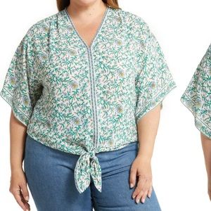 Max Studio printed dolman top Nordstrom Rack